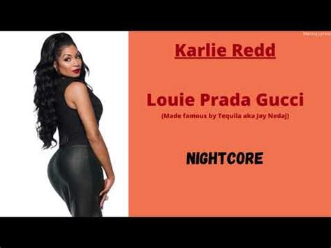 girl got them gucci louis three barlo|Karlie Redd .